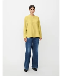 Masai Copenhagen Women's Drystan Long Sleeve Crew Neck Blouse