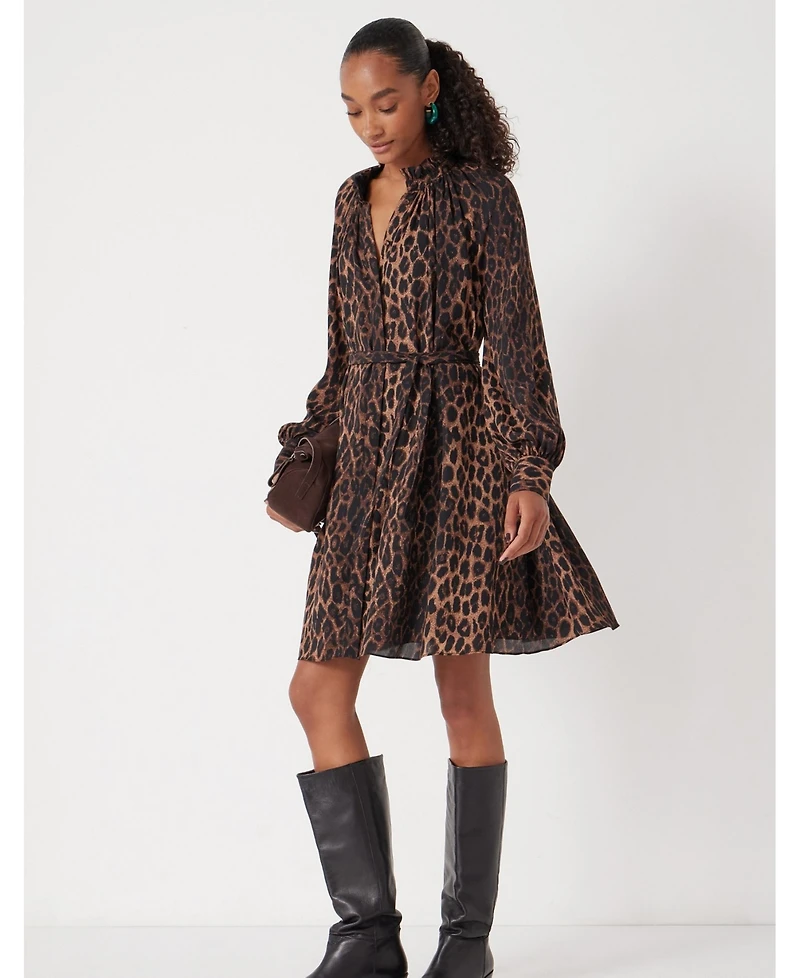 Hush Women's Printed Chiffon Mini Dress