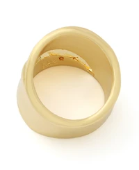 Robert Lee Morris Soho Gold Openwork Statement Band Ring