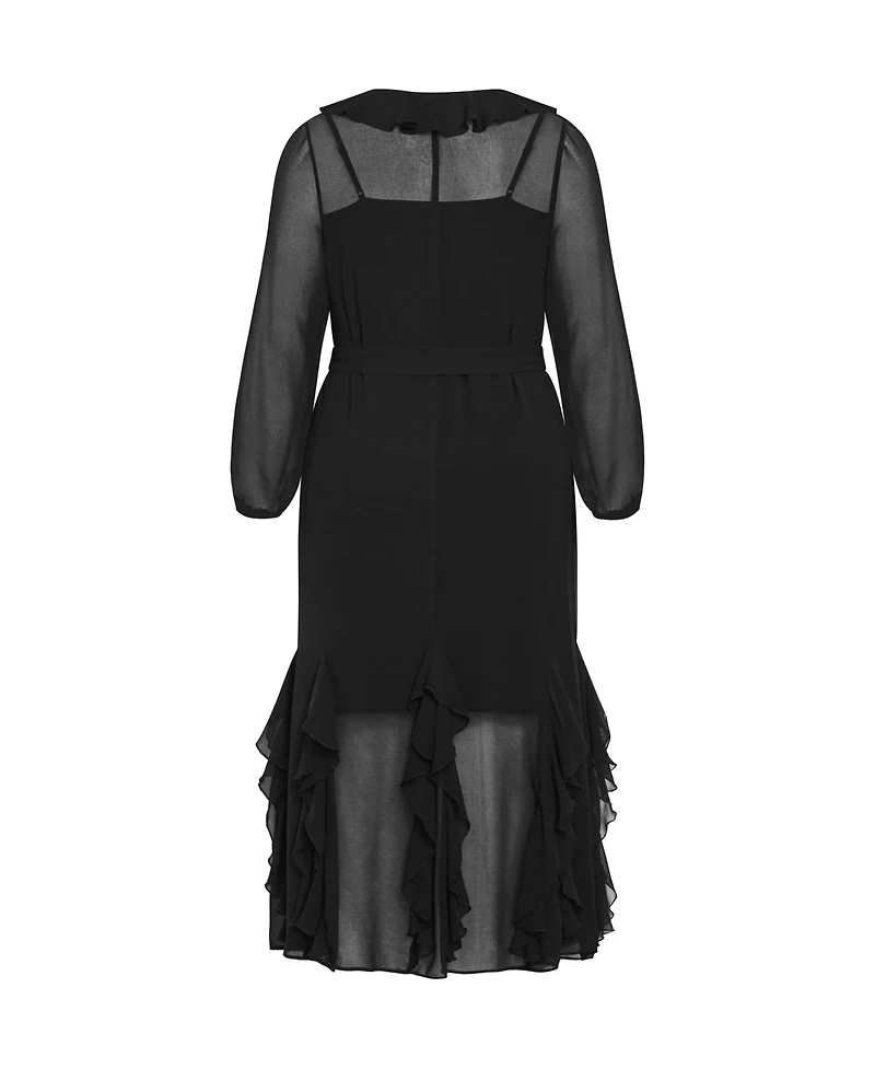 City Chic Women's Bridgette Maxi Dress.