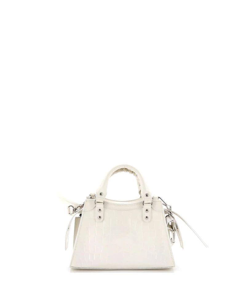 Pre-Owned Balenciaga Mini Neo Classic City Bag Embossed Leather