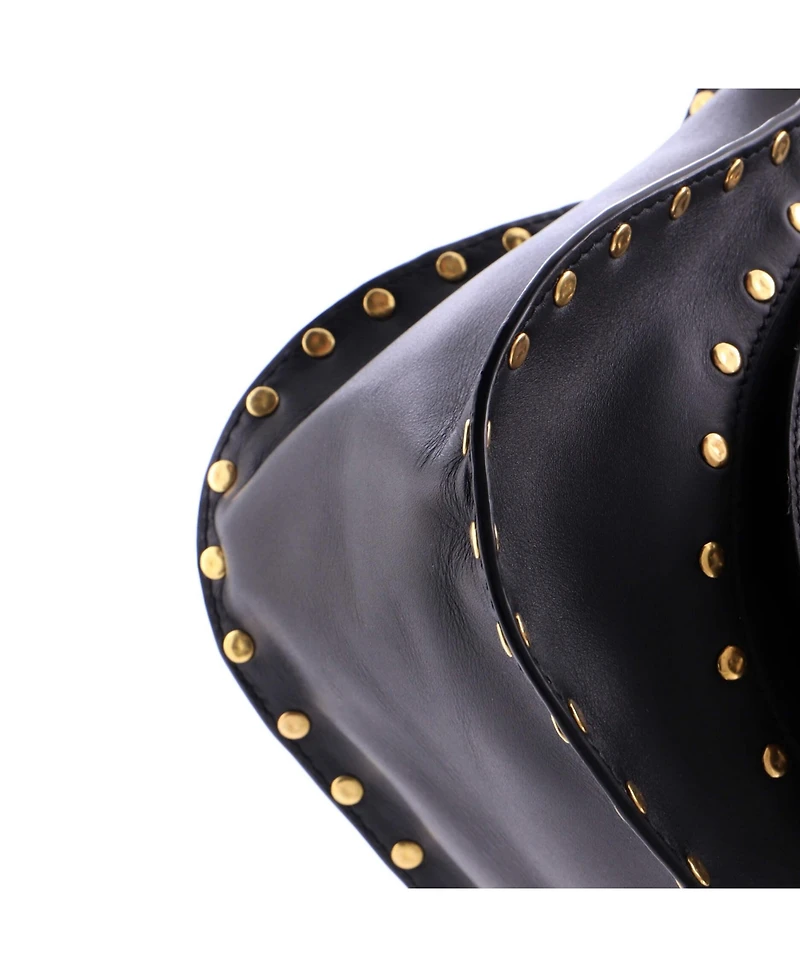 Pre-Owned Chloe Medium Marcie Shoulder Bag Studded Leather