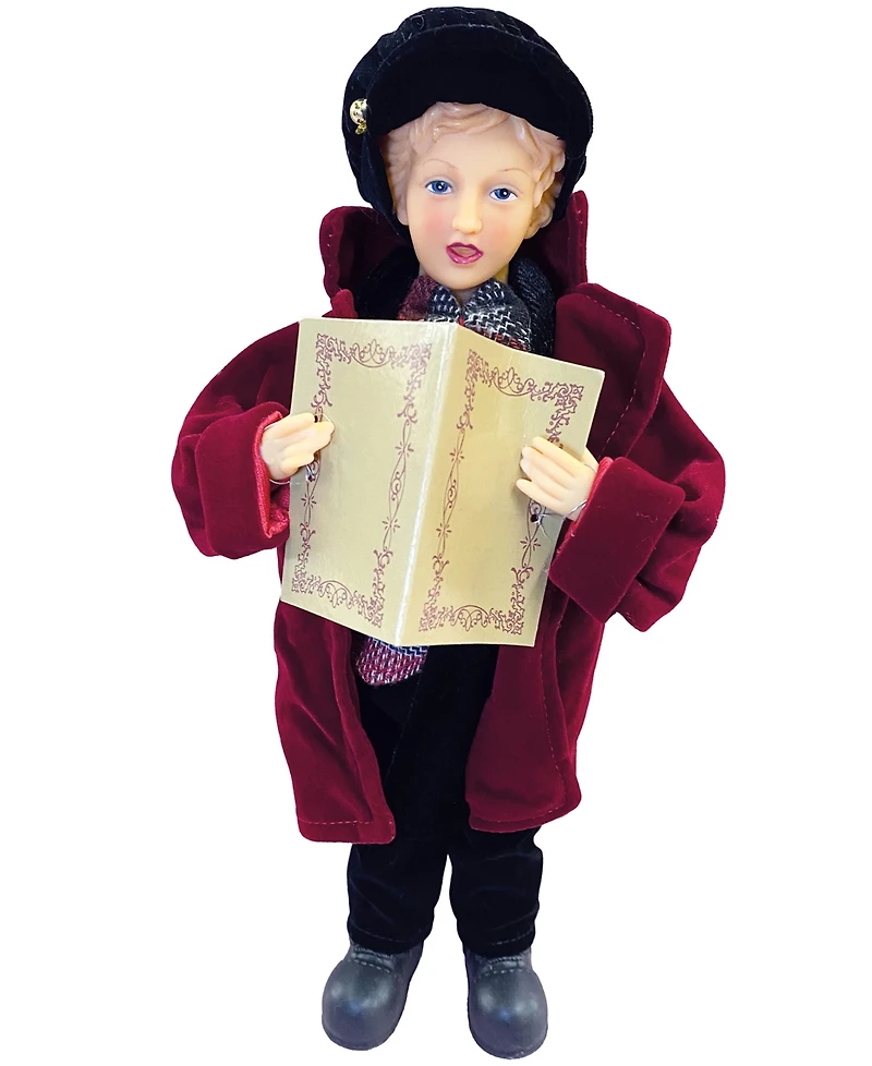 Santa's Workshop 17" Plaid Carolers, Set of 4