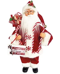 Santa's Workshop 15" Santa Loves Candy Canes