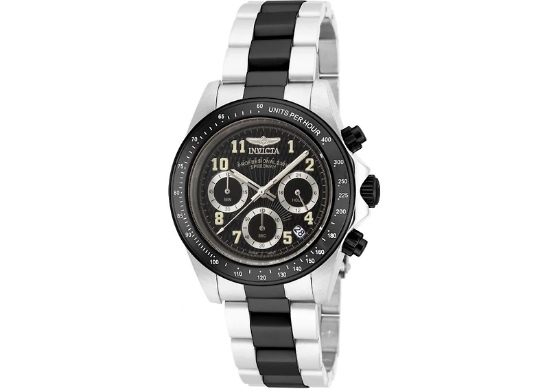 Invicta Men's 17031 Speedway Quartz Chronograph Charcoal Dial Watch
