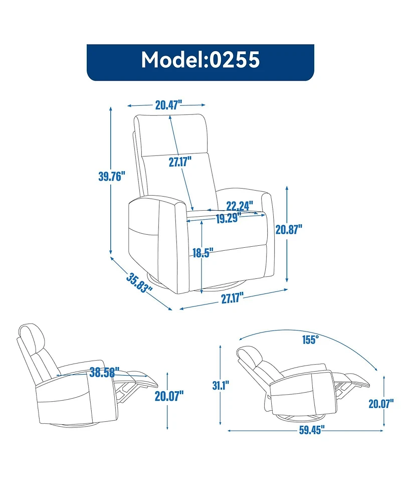 Mondawe Orange Living Room Velvet Metal Frame Accent Chair Modern Upholstered Armchair Tufted