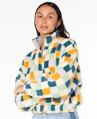 Roxy Women's Cold Surf Full-Zip Polar Fleece Jacket