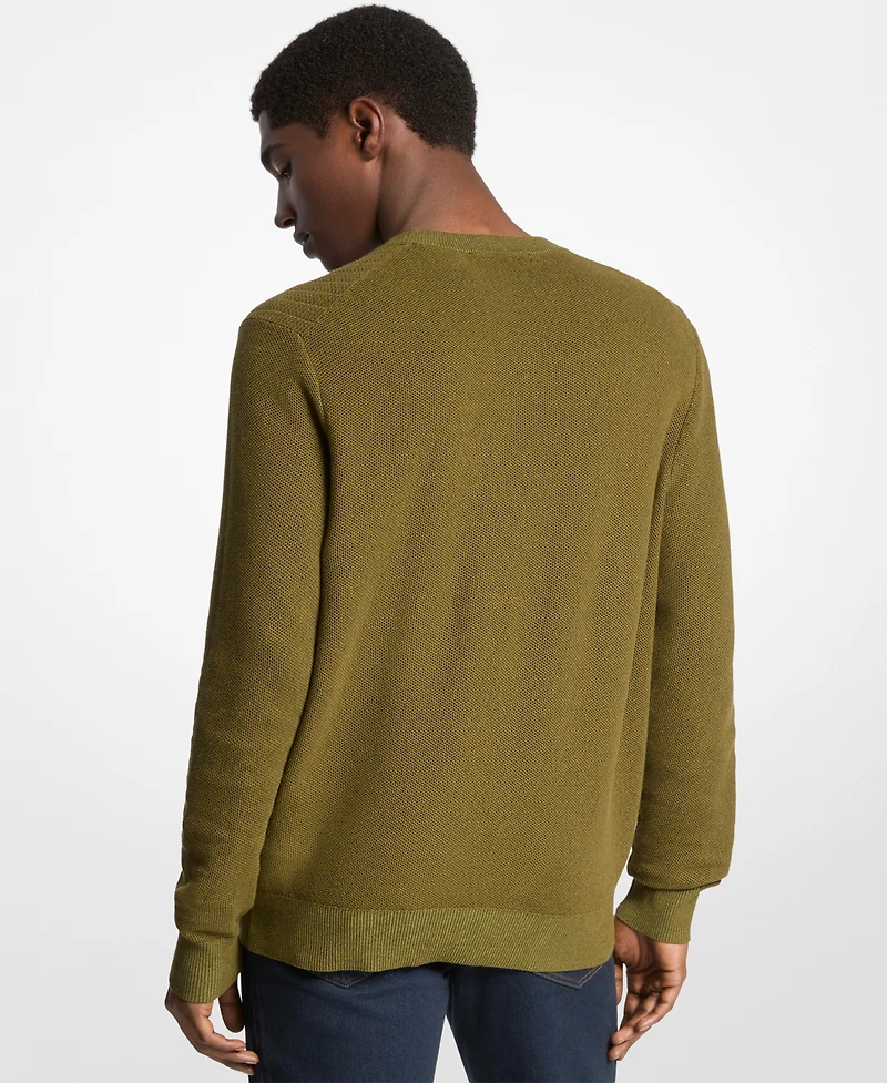 Michael Kors Men's Mouline Textured Crewneck Sweater