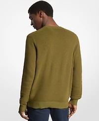 Michael Kors Men's Mouline Textured Crewneck Sweater