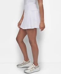 Dkny Women's Pique Pleated Tennis Skort