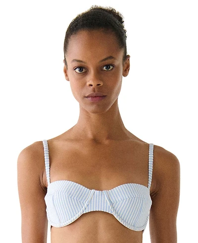 kate spade new york Women's Seamed Underwire Bra Top