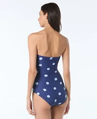 kate spade new york Women's Bandeau One-Piece Swimsuit