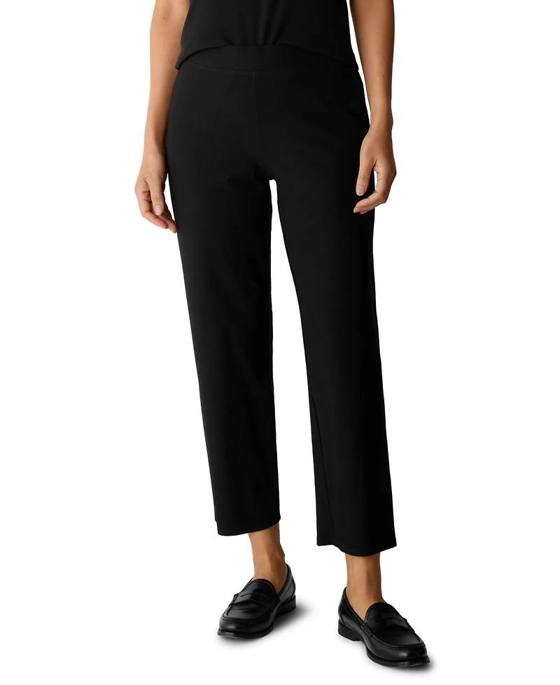 Eileen Fisher Women's Straight Ankle Pants