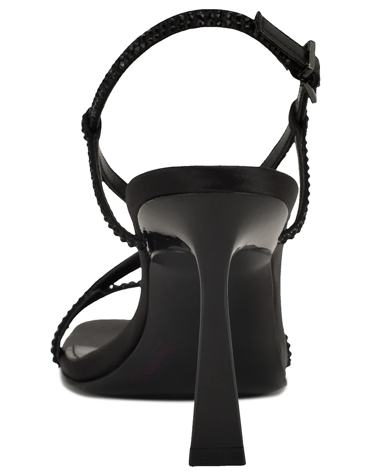 Nine West Women's Vallanh Square Toe Dress Sandals