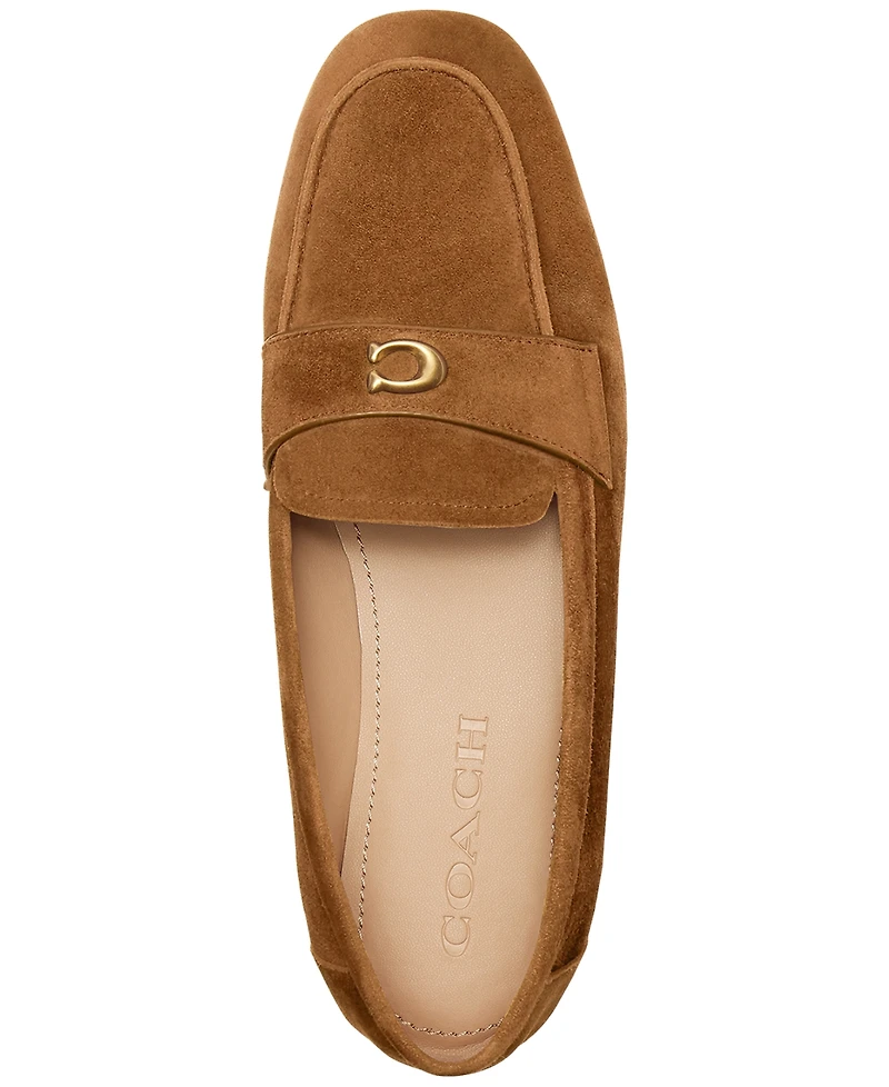 Coach Women's Sculpted C Round Toe Loafers