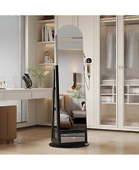 Vlsrka Solid Wood Full Length Mirror