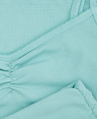 State of Day Women's Ribbed Tank & Foldover Pants Pajama Set, Macy's Exclusive