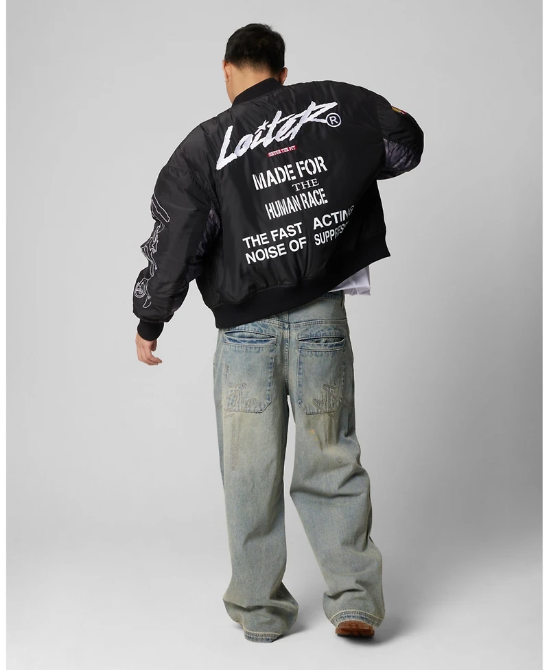 mnml Men's Riot Squad Bomber Jacket