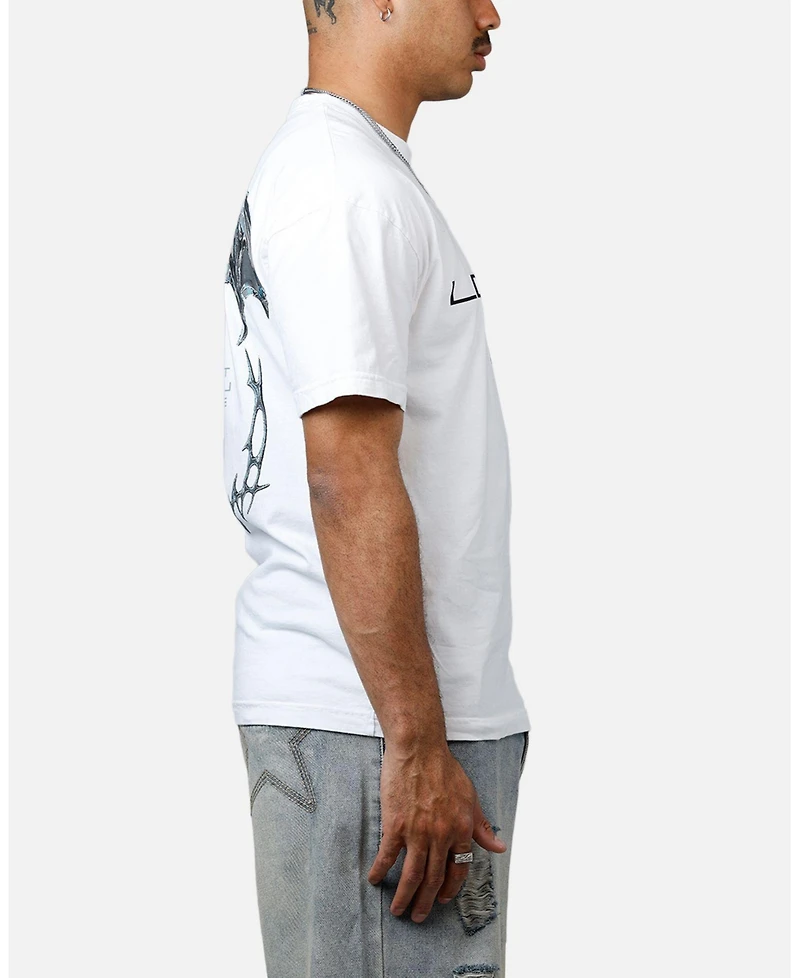 Loiter Men's Faded Print Flannel Shirt