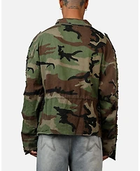 mnml Men's Studded Camo Jacket