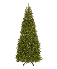 National Tree 9' Dunhill Fir Tree with 900 Clear Lights and PowerConnect