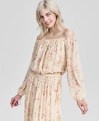 And Now This Petite Off-The-Shoulder Top, Macy's Exclusive