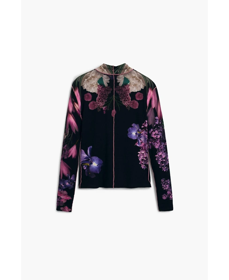 Desigual Women's Mirror flowers T-shirt