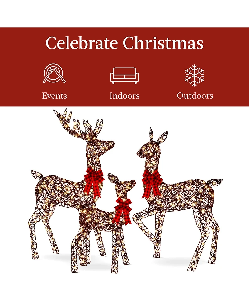 Best Choice Products 3-Piece Decoration 360