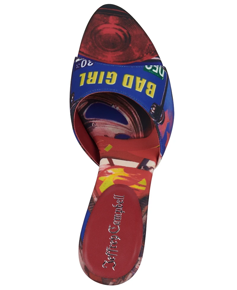 Jeffrey Campbell Agent High-Heel Dress Mules