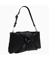Jason Wu Pleated Knot Clutch with Shoulder Strap