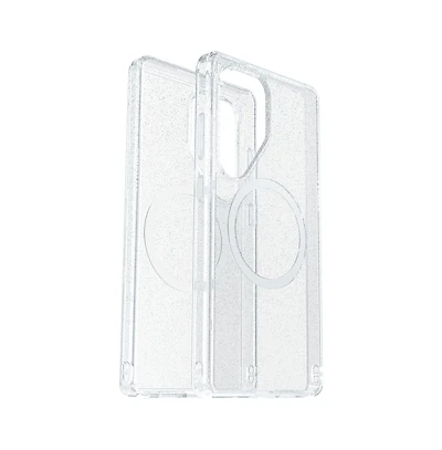 OtterBox Symmetry Clear Magnetic Case for Samsung Galaxy S 2025 Large-Brown