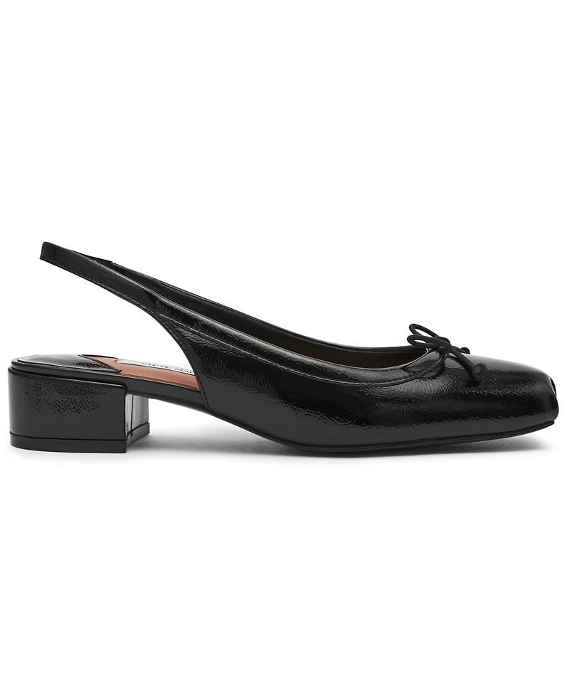 Steve Madden Women's Slingback Block-Heel Ballet Pumps