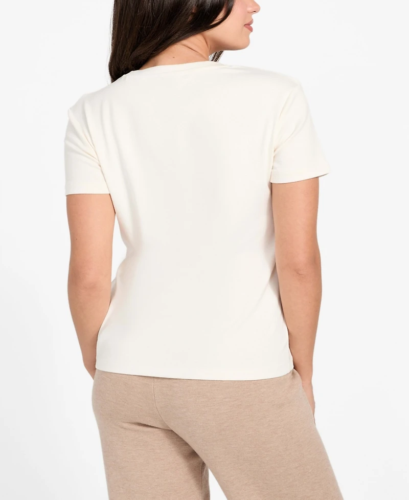 Guess Women's Arabella Crewneck Short-Sleeve T-Shirt