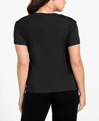 Guess Women's Arabella Crewneck Short-Sleeve T-Shirt