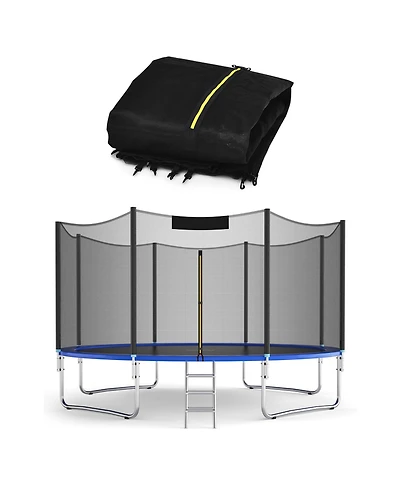 Sugift 8 Feet Trampoline Safety Replacement Protection Enclosure Net