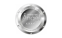 Invicta Women's 28443 Angel Quartz 3 Hand White Dial Watch