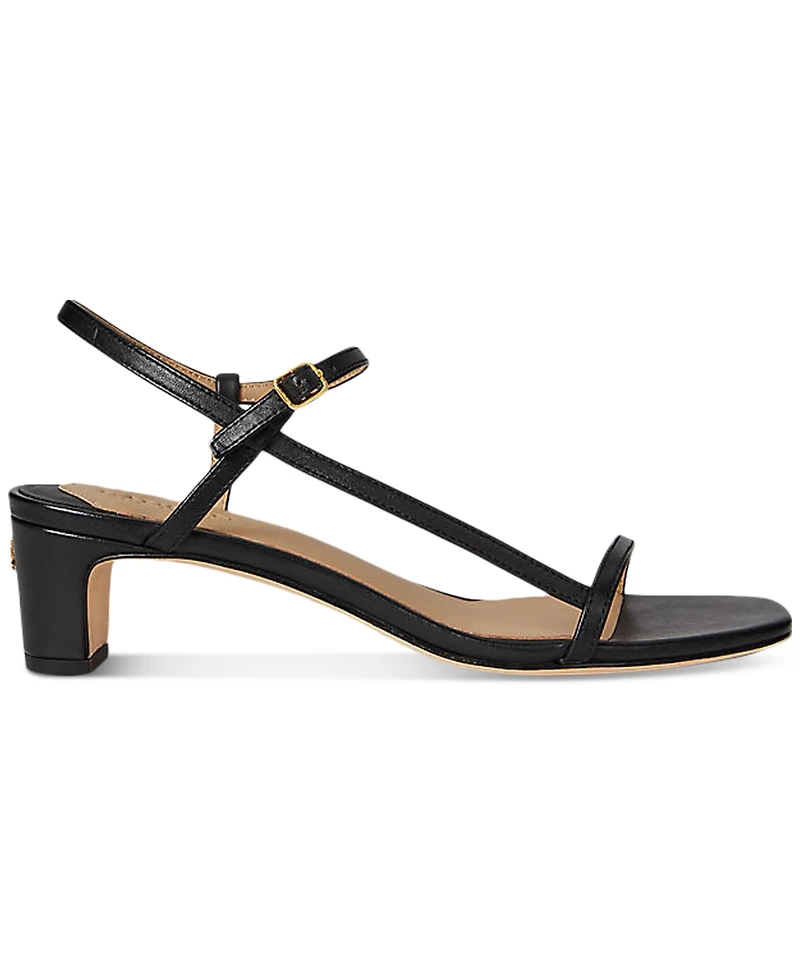 Lauren Ralph Women's Lainee Mid-Heel Sandals
