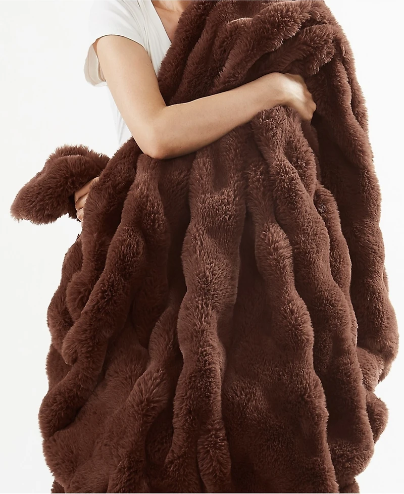 Brooklyn Loom Bubble Bed Blanket