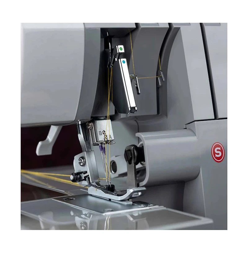 Singer Heavy Duty Serger Sewing Machine with Metal Frame - Gray