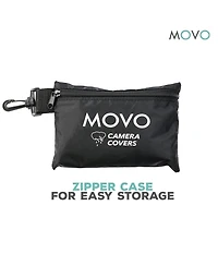 Movo CRC17 Storm Raincover Protector for Dslr Cameras, Lenses, Photographic Equipment (Small Size: 17 x 14.5)
