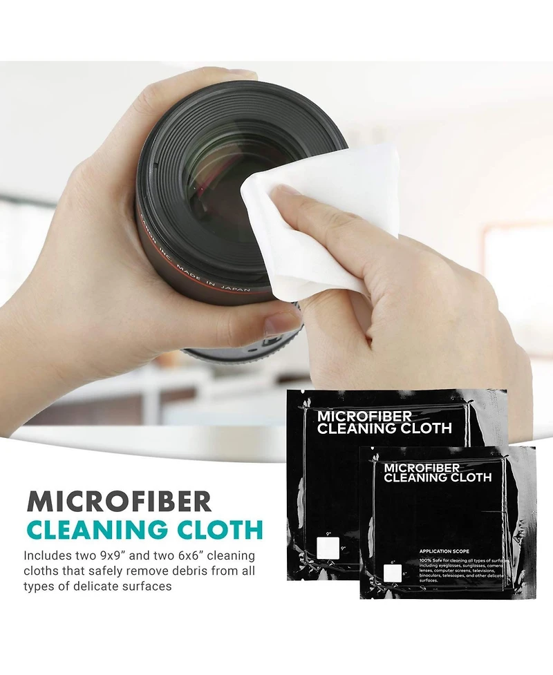 Movo Deluxe Essentials Camera Sensor Cleaning Kit for Dslr Cameras