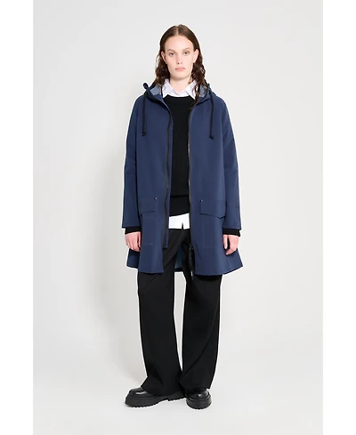 Stutterheim Women's Mosebacke Patch Raincoat