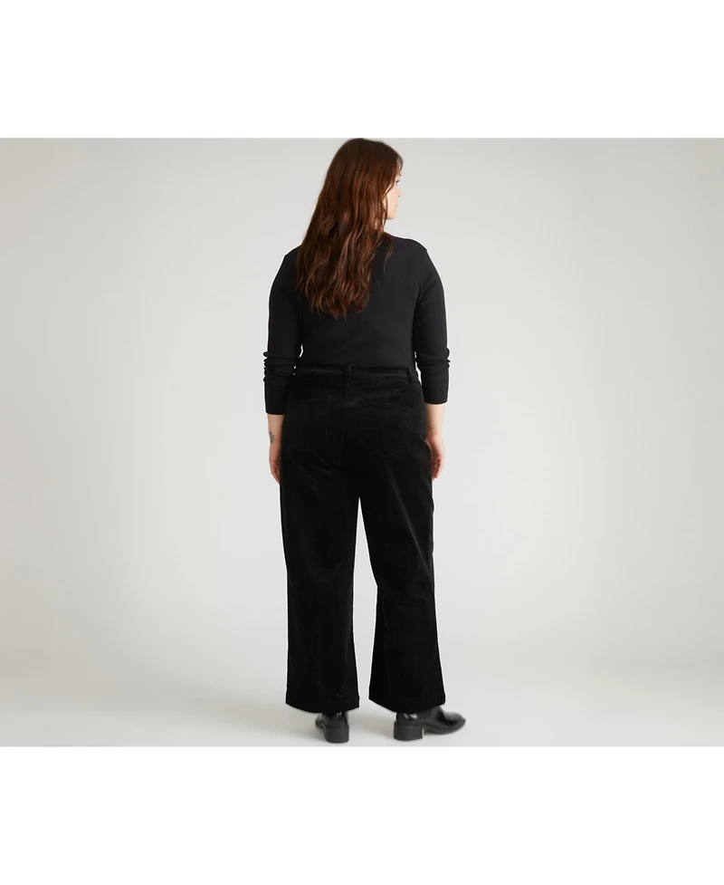 Universal Standard Women's Plus Camila Wide Leg Corduroy Pants