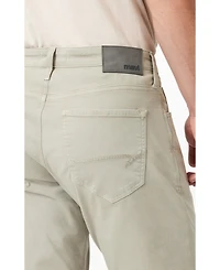 Mavi Jeans Men's Mavi Matt Relaxed Straight Leg In Silver Casual Twill