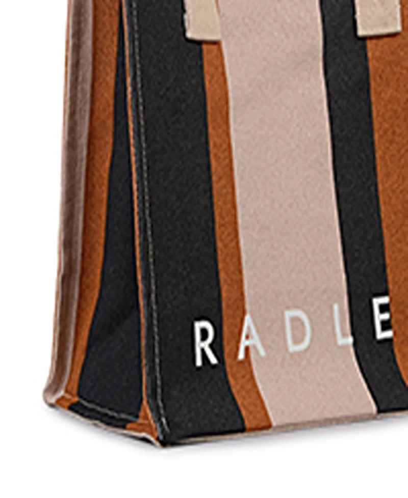 Radley London Stripe Small Open Top Grab Bag