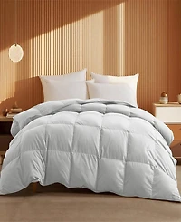 Unikome Warm and Cozy 360 Thread Count All Season Down Feather Fiber Comforter