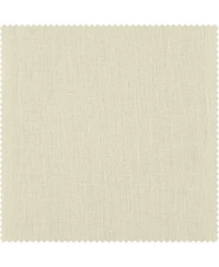 Half Price Drapes Ancient Ivory French Linen Room Darkening Curtain