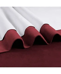 Half Price Drapes Burgundy Signature Velvet Blackout Curtain