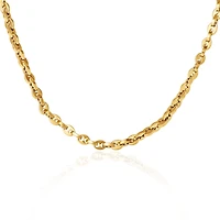 Lucky Brand Men s Gold Tone Link 22'' Chain Necklace, Polished Finish