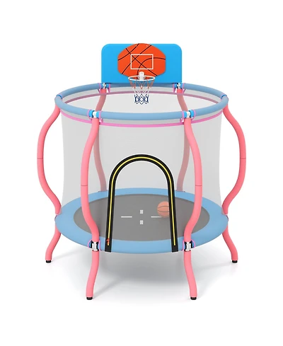 Skonyon Kids Trampoline Indoor & Outdoor Pumpkin Trampoline